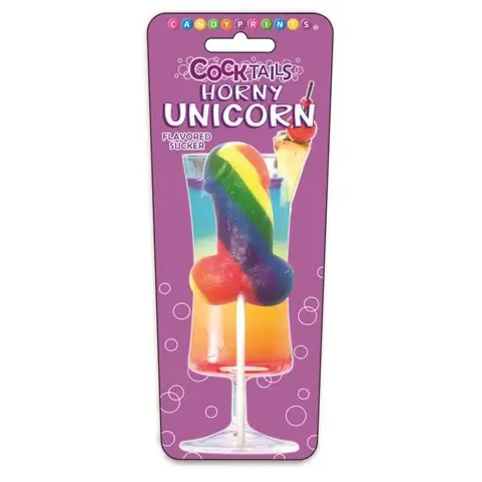 COCKTAIL SUCKER RAINBOW HORNY UNICORN