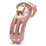 CB-X CHASTITY KITS - THE CURVE PINK KIT WITH 3 3/4" CAGE