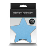 NS NOVELTIES NS - PRETTY PASTIES - STAR II - ASSORTED - 4 PAIR