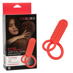 CALEXOTICS CALEXOTICS SILICONE RECHARGEABLE VERTICAL DUAL ENHANCER