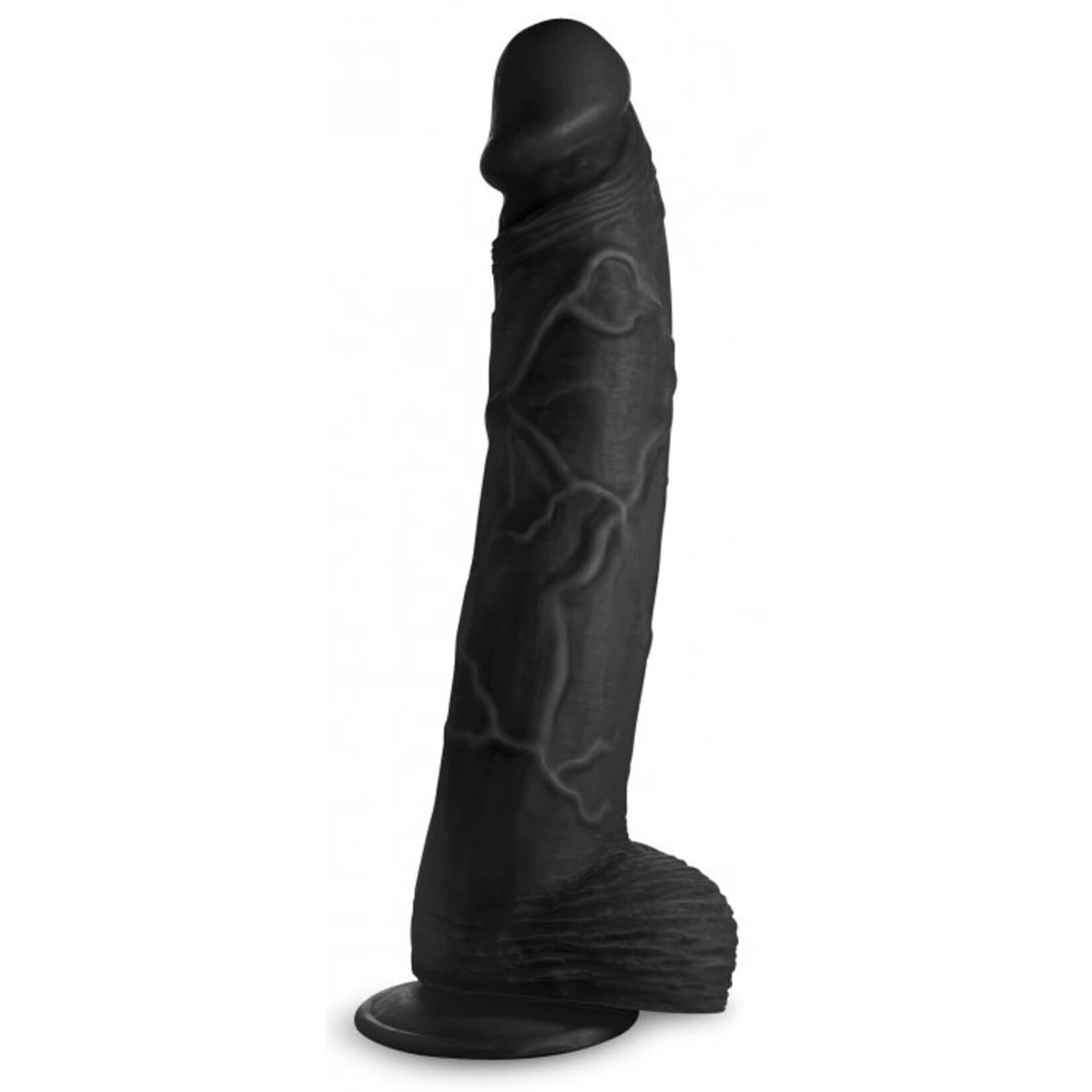 XR BRANDS MASTER COCK HUNG HARRY 11.75 INCH BALLSY DILDO