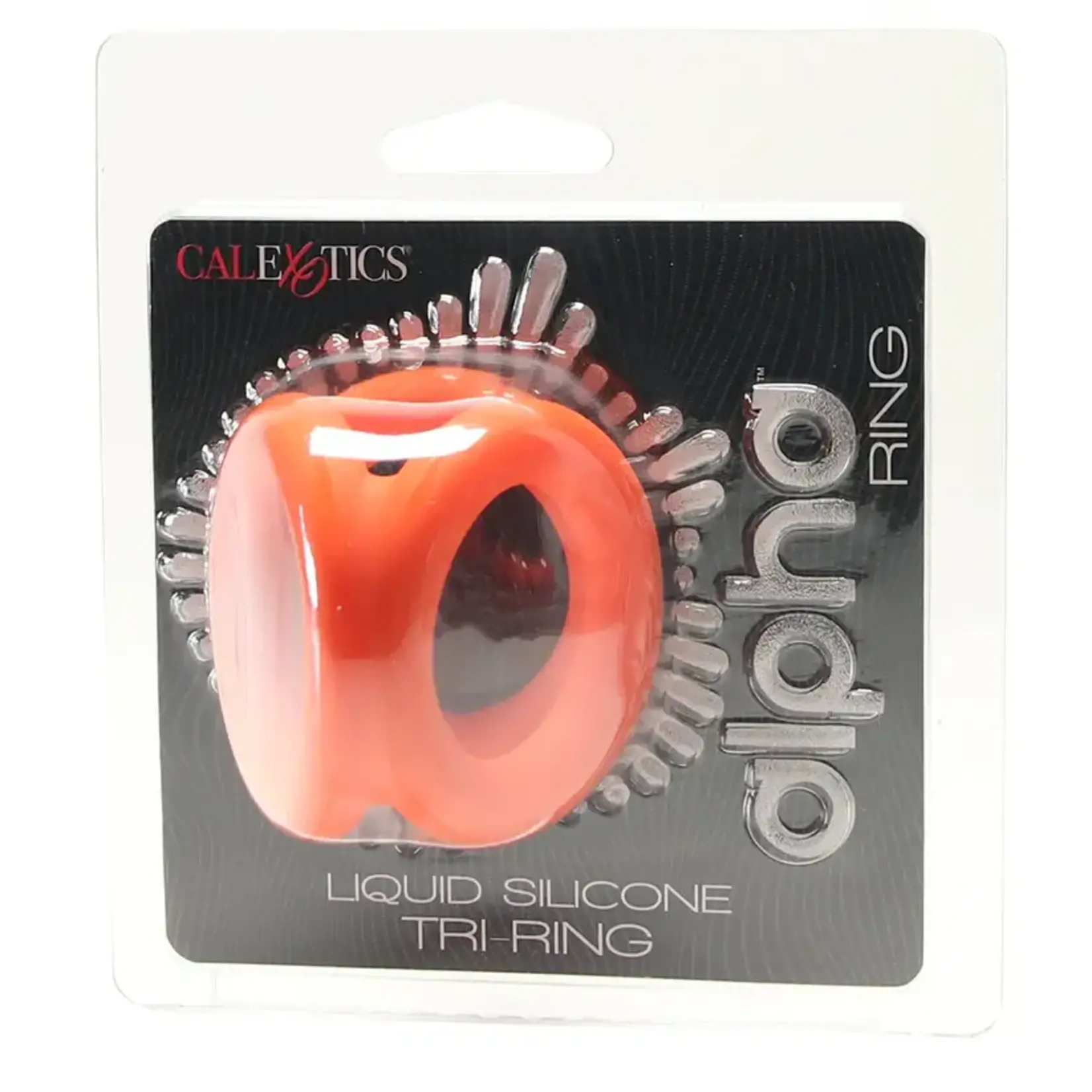 CALEXOTICS ALPHA LIQUID SILICONE TRI-RING