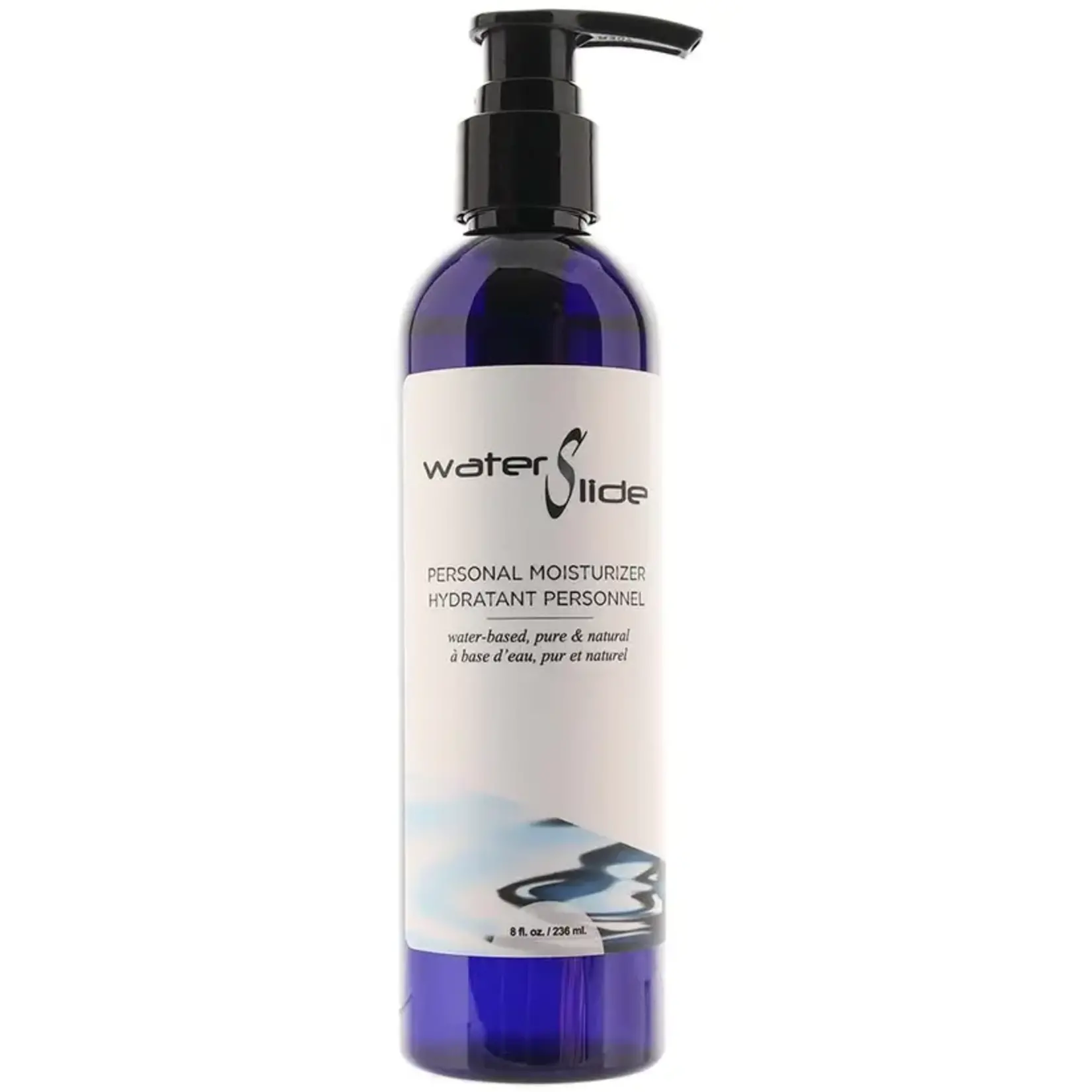 WATERSLIDE WATER-BASED PERSONAL MOISTURIZER 8OZ. (04847)