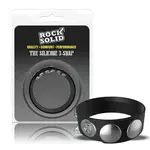 ROCK SOLID - THE SILICONE 3 SNAP BLACK