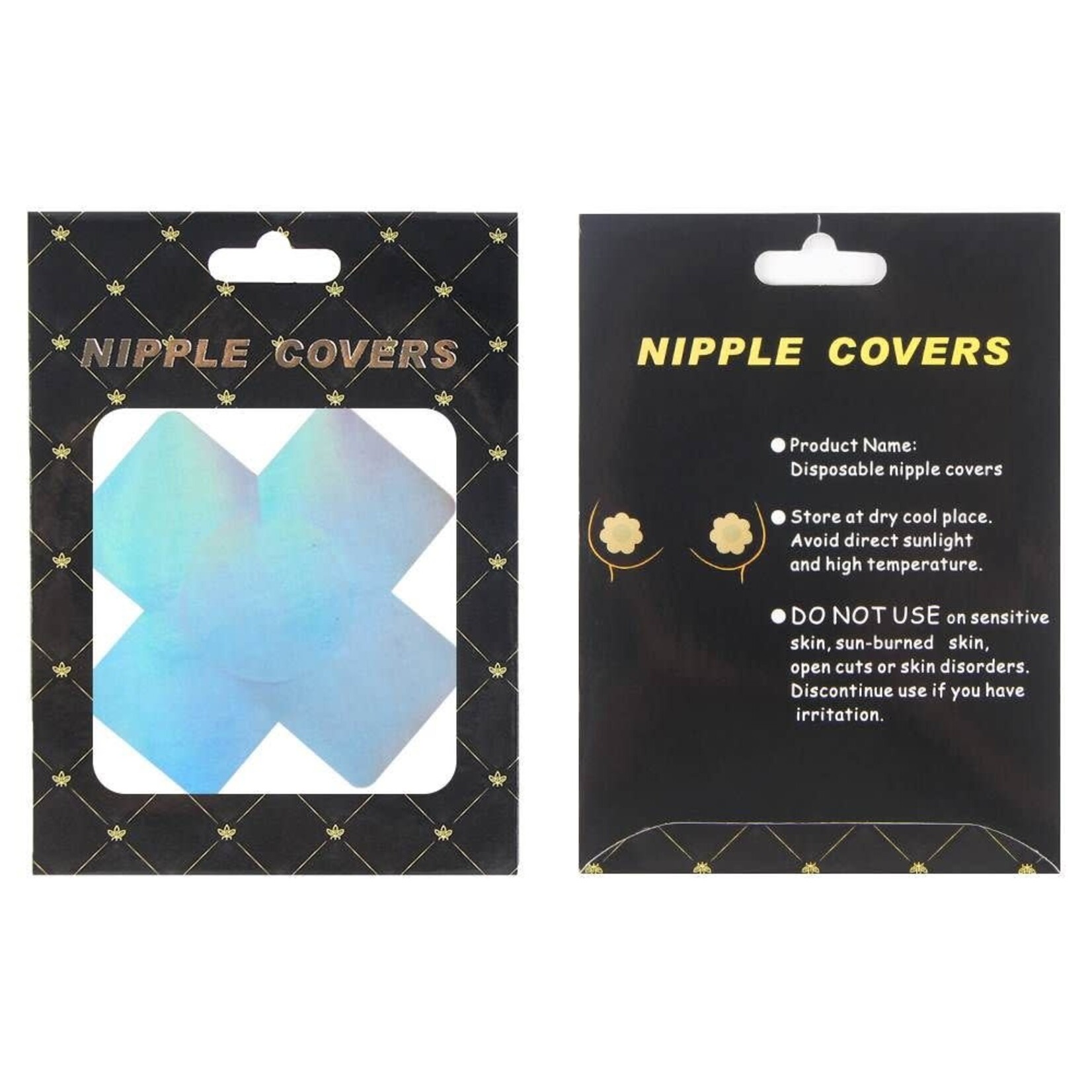 OH YEAH! -  LASER COLOR NIPPLE COVER ONE SIZE