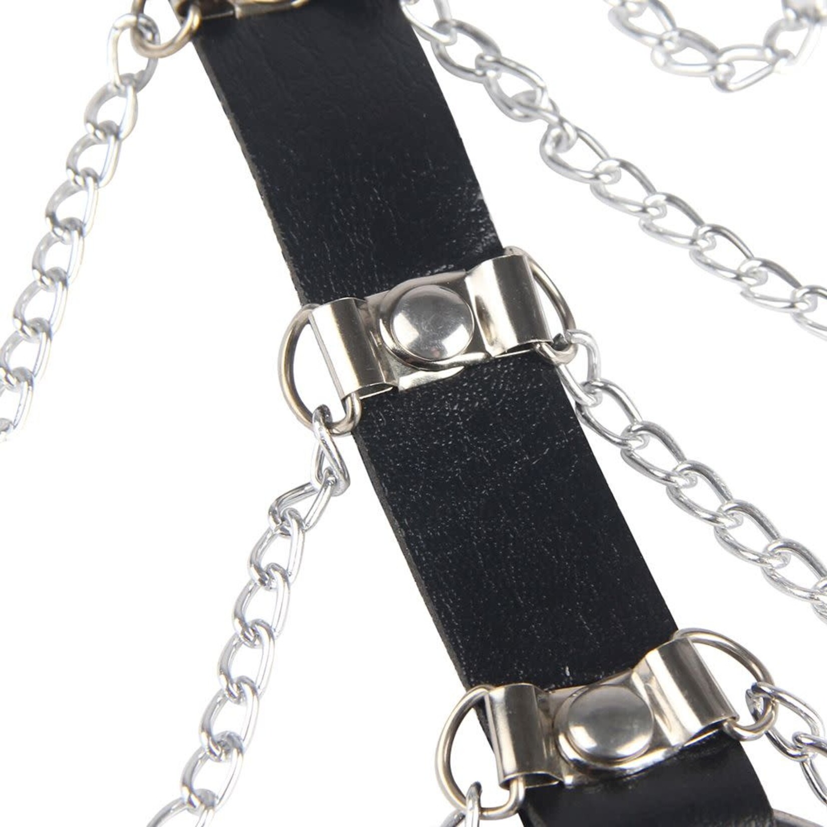 OH YEAH! -  PUNK ALL-MATCH TREND COLLAR BELT PERFORMANCE JEWELRY NECKLACE ONE SIZE