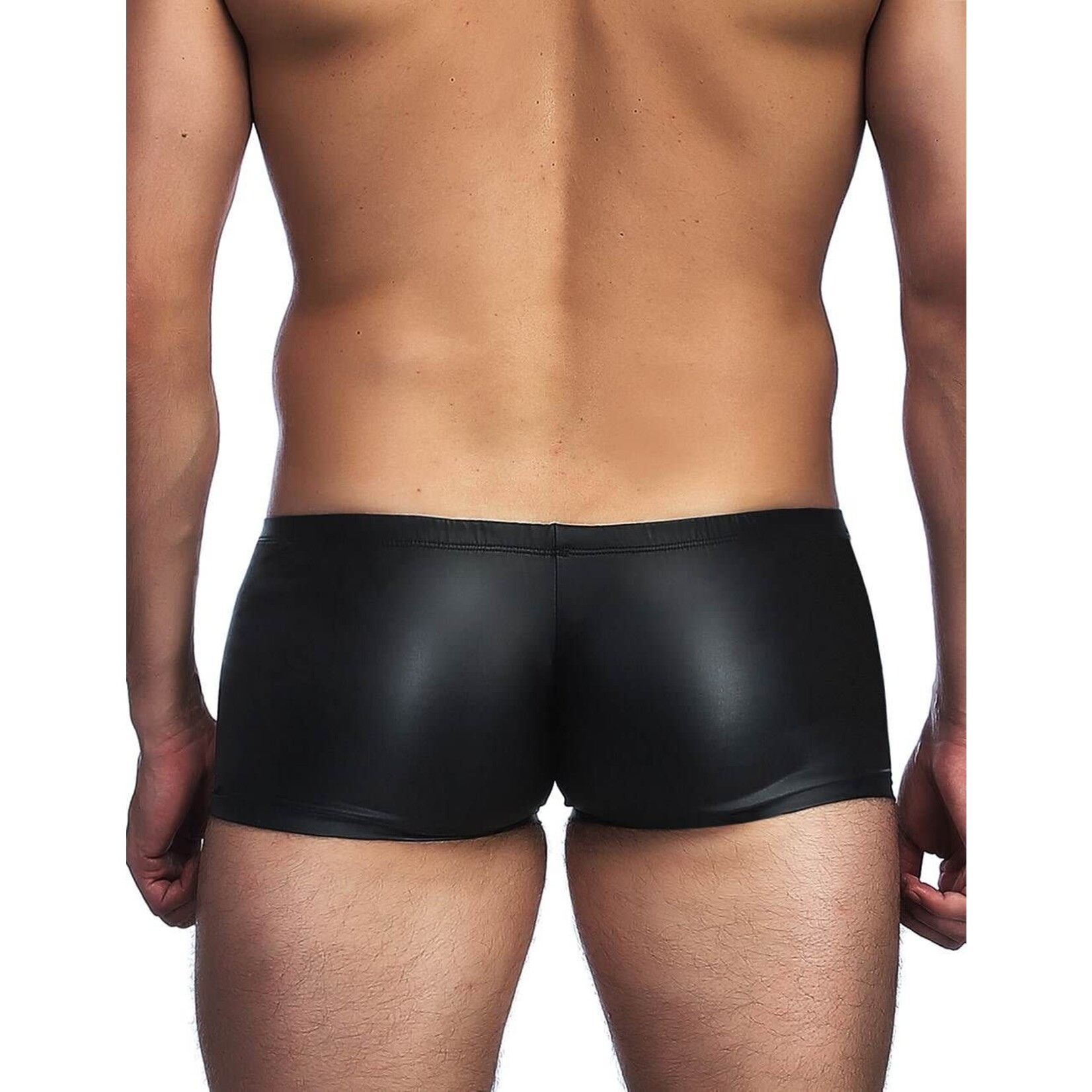 OH YEAH! -  BLACK LEATHER SEXY PANTY FOR MAN 5XL
