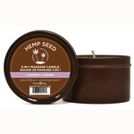 EARTHLY BODY EARTHLY BODY - ROUND CANDLES LAVENDER 6OZ.