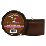 EARTHLY BODY EARTHLY BODY - ROUND CANDLES SKINNY DIP 6OZ.