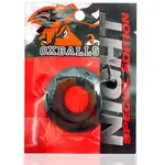 OXBALLS OXBALLS - NIGHT SPECIAL EDITION - DONUT 2 SILICONE COCK RING - BLACK