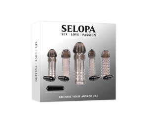 SELOPA CHOOSE YOUR ADVENTURE SLEEVES AND BULLET - Sinsations Adult Boutique