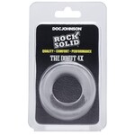 DOC JOHNSON ROCK SOLID - THE DONUT 4X - C-RING CLEAR