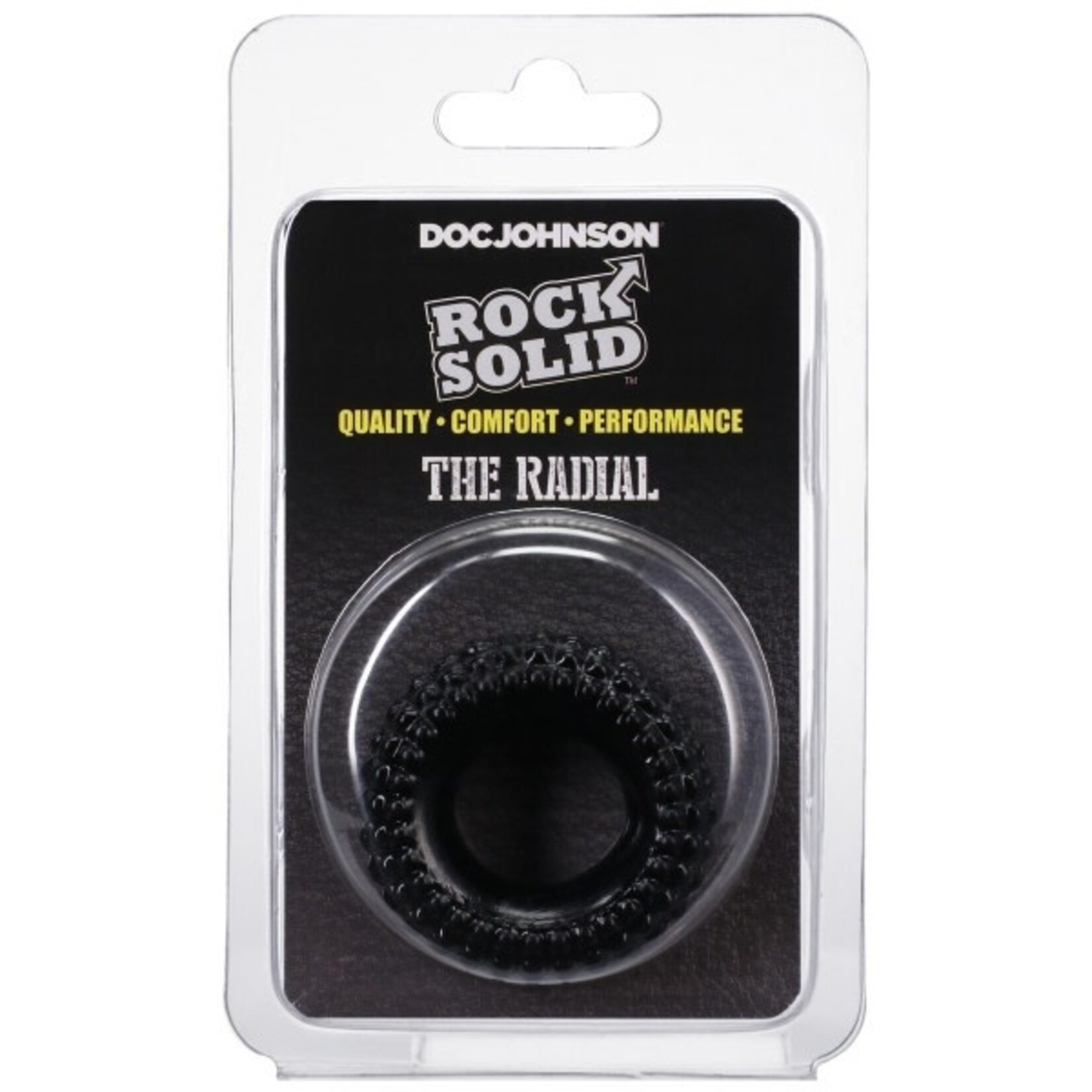 DOC JOHNSON ROCK SOLID - THE RADIAL BLACK