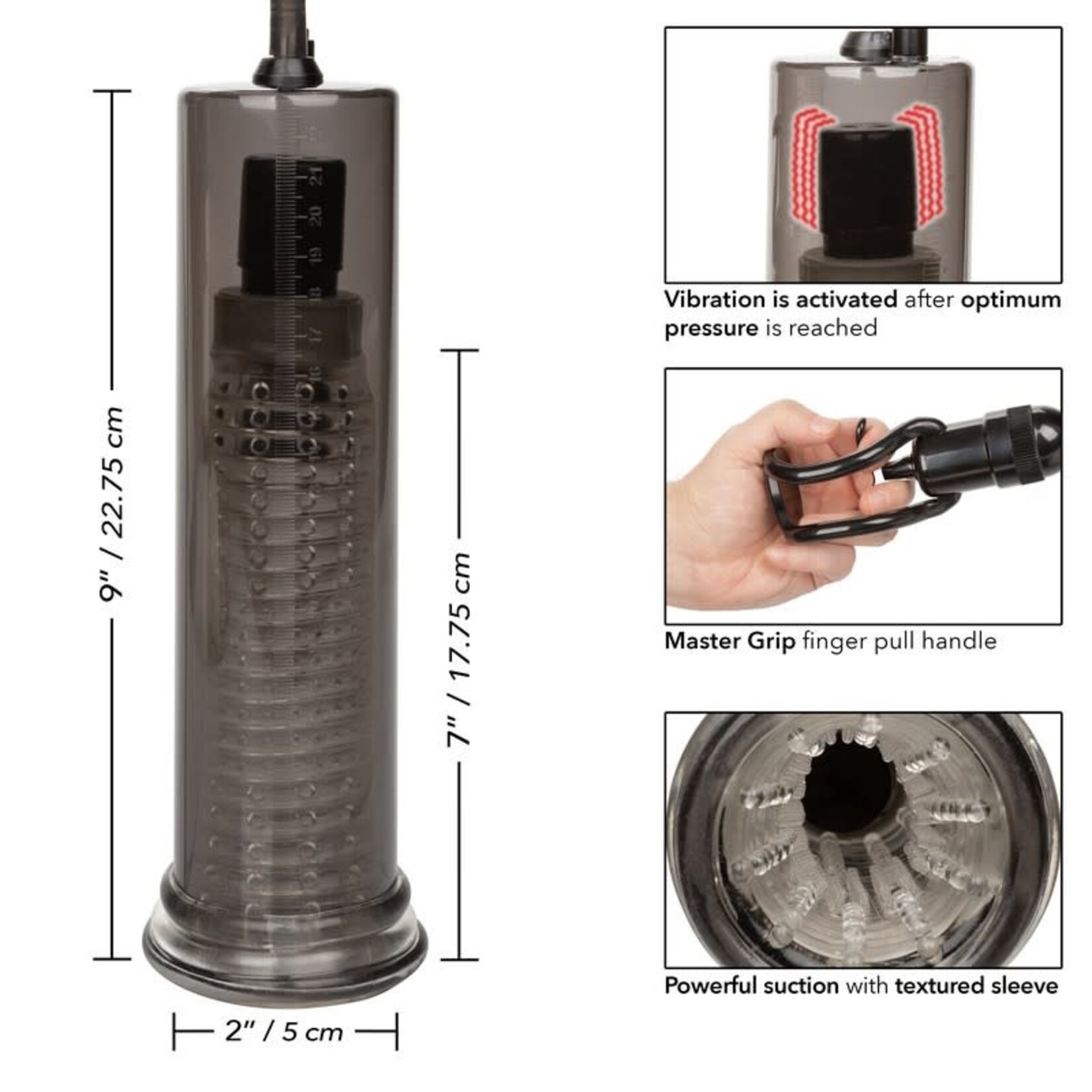 CALEXOTICS OPTIMUM SERIES VIBRO AIR PUMP
