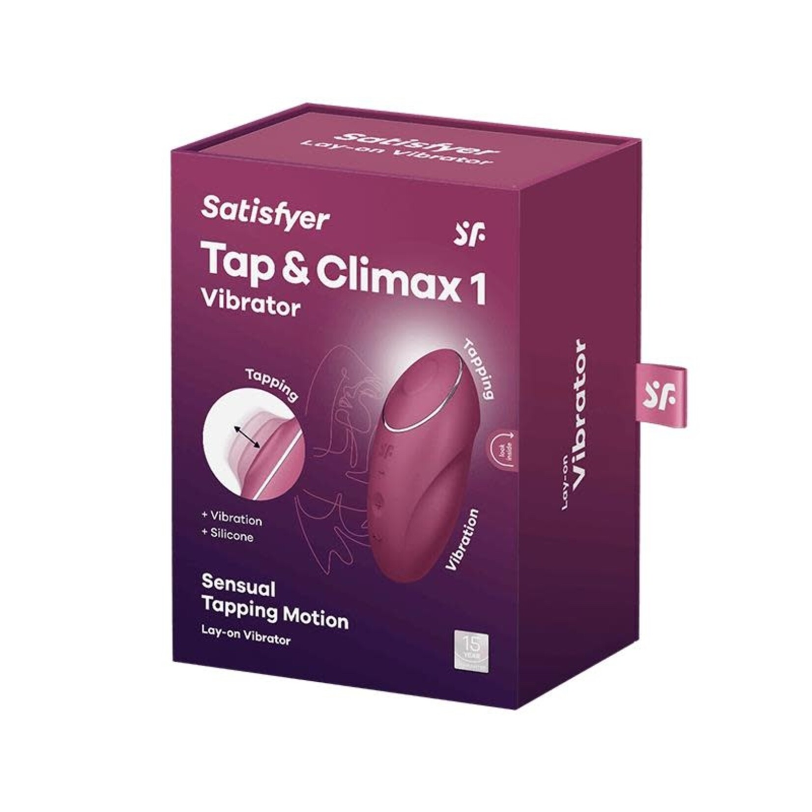 SATISFYER SATISFYER - TAP & CLIMAX 1 - RED