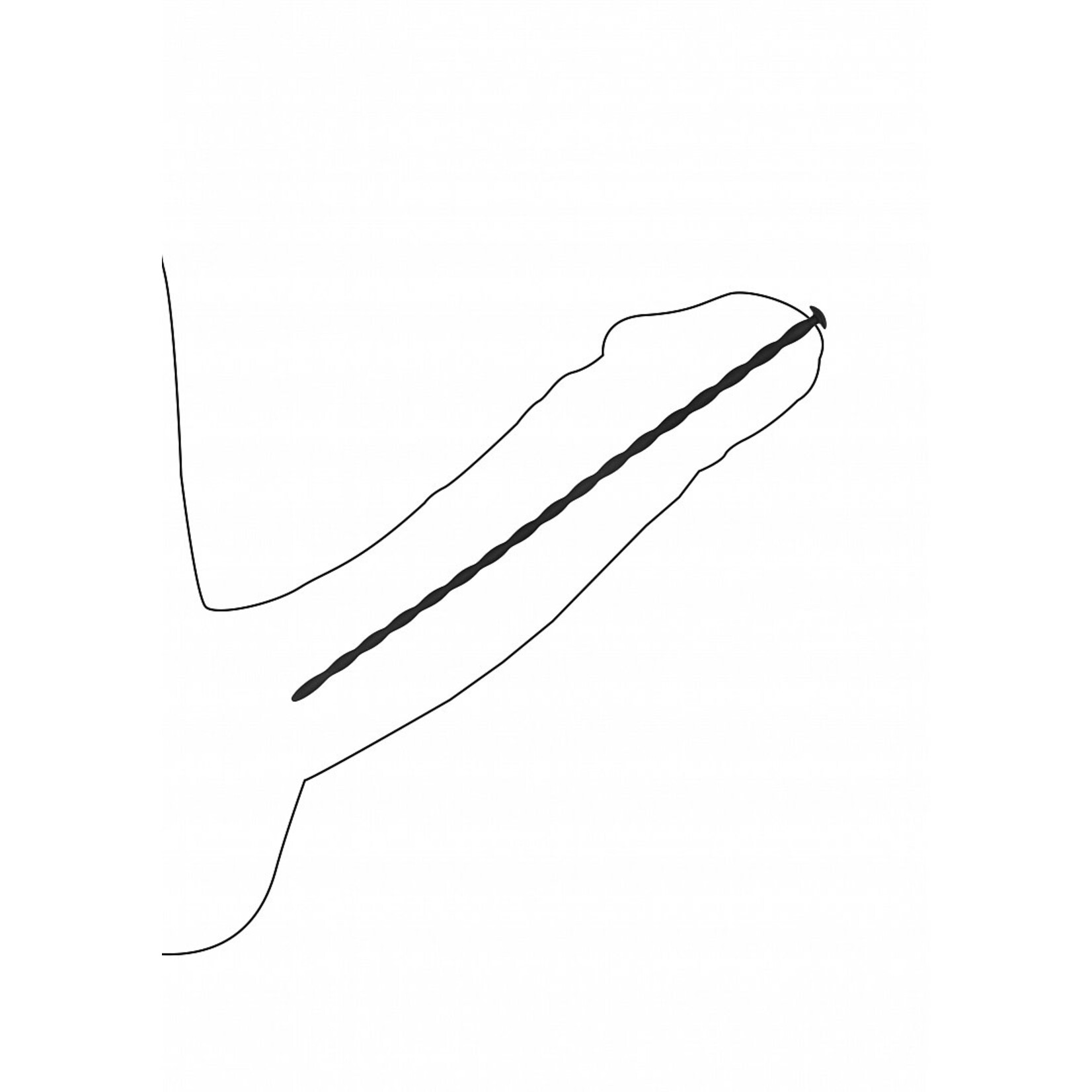 OUCH OUCH! BEGINNER SILICONE SPIRAL SCREW SOUNDING SET