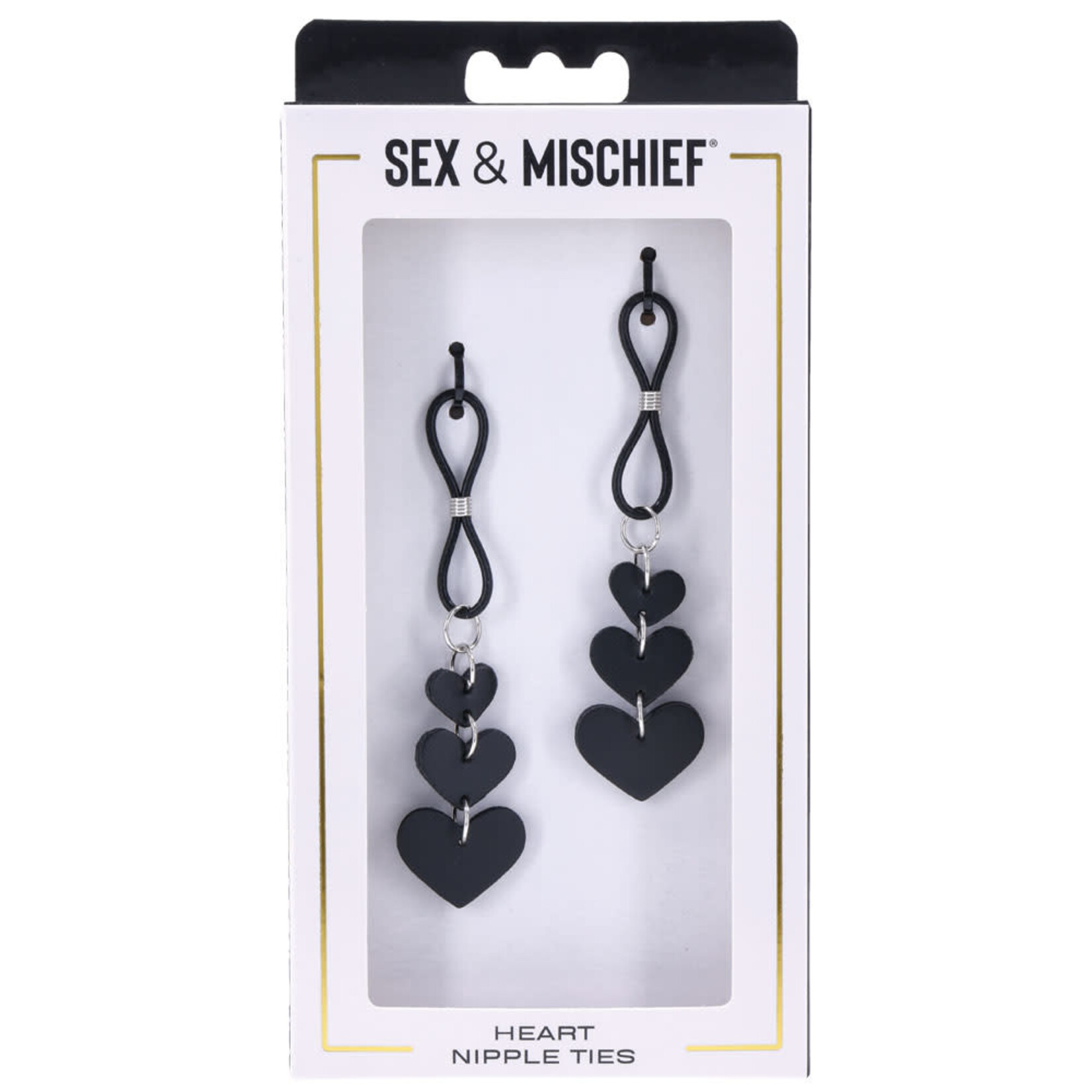 SEX & MISCHIEF SEX & MISCHIEF HEART NIPPLE TIES