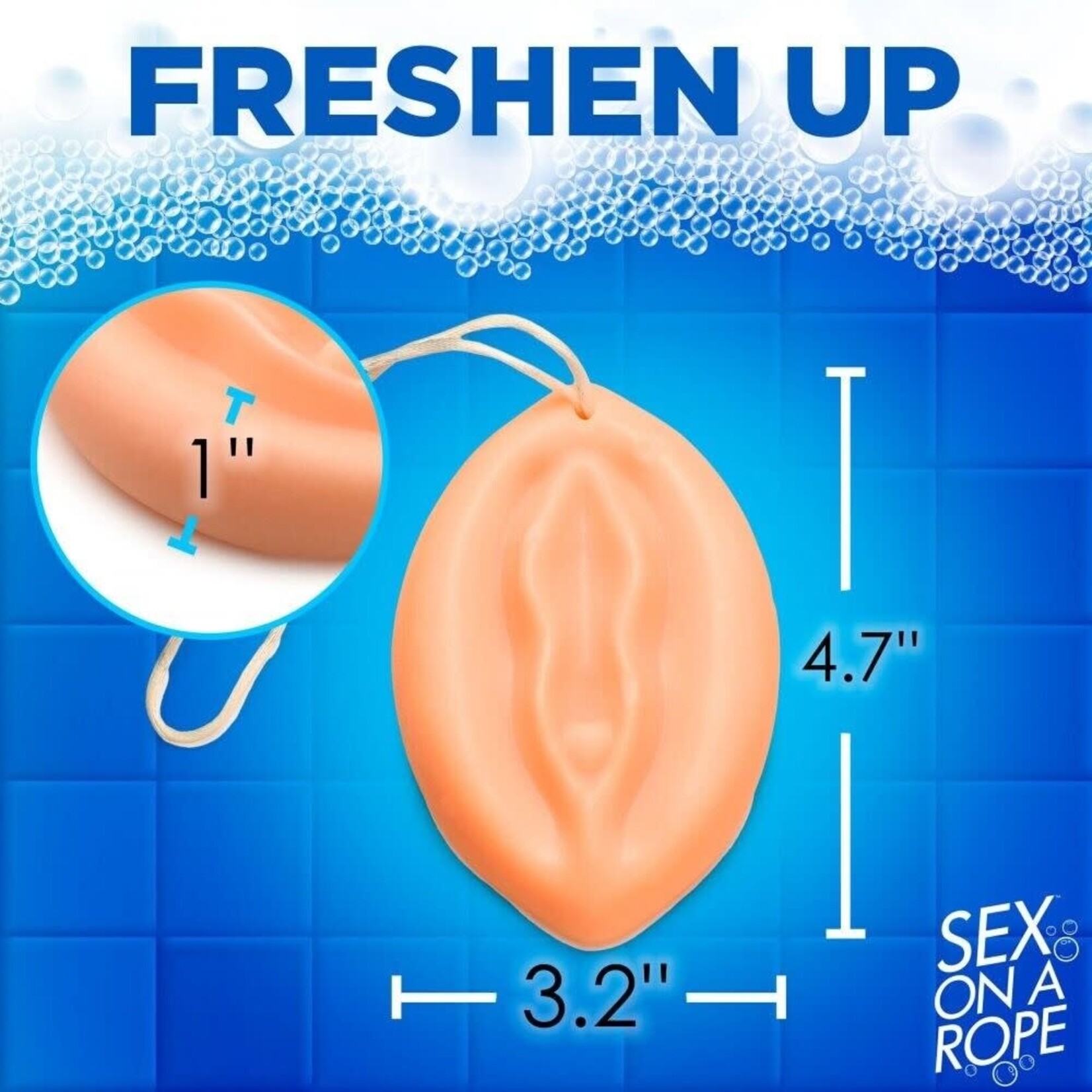 XR BRANDS SEX ON A ROPE - PUSSY SOAP