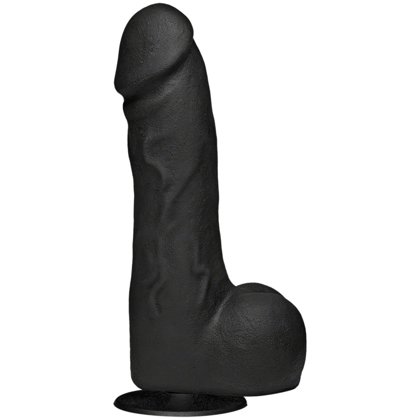 DOC JOHNSON MERCI - THE PERFECT COCK 7.5" WITH REMOVABLE VAC-U-LOCK SUCTION CUP - BLACK