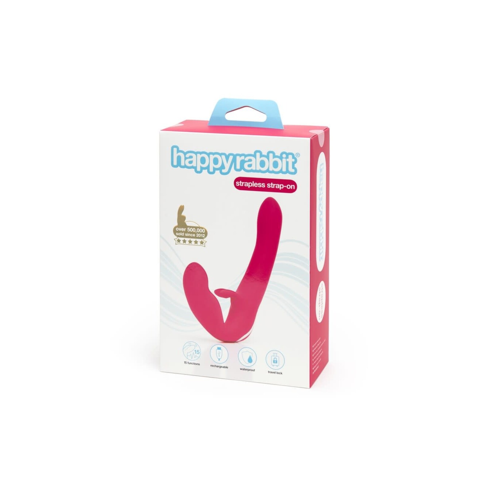 HAPPY RABBIT STRAPLESS STRAP-ON VIBRATOR