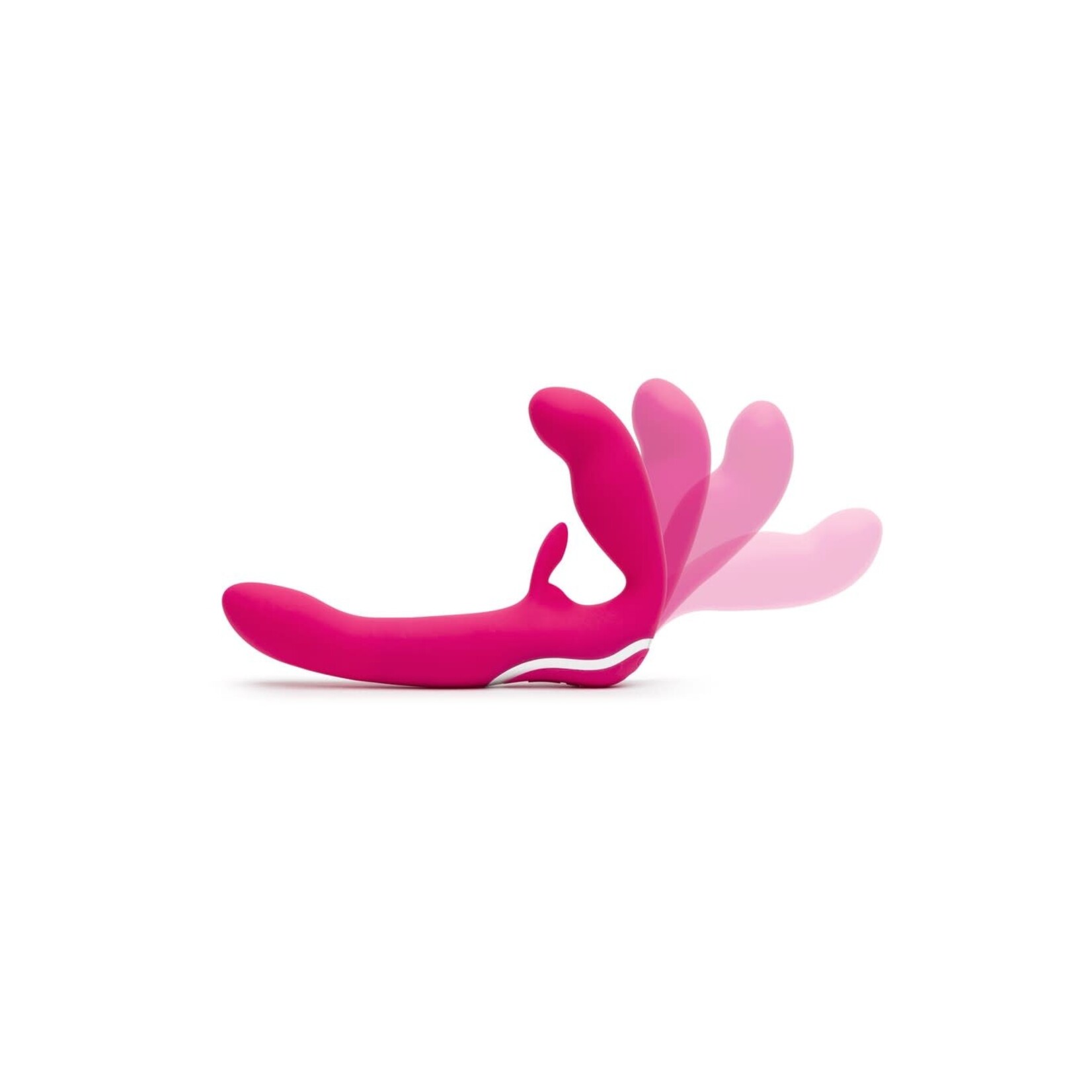 HAPPY RABBIT STRAPLESS STRAP-ON VIBRATOR