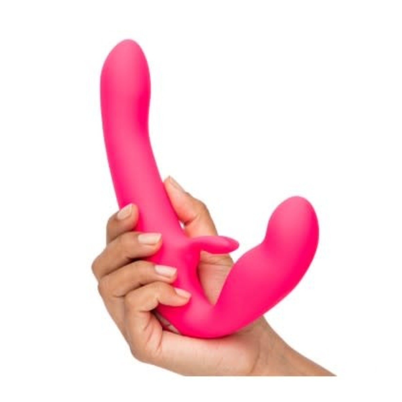 HAPPY RABBIT STRAPLESS STRAP-ON VIBRATOR