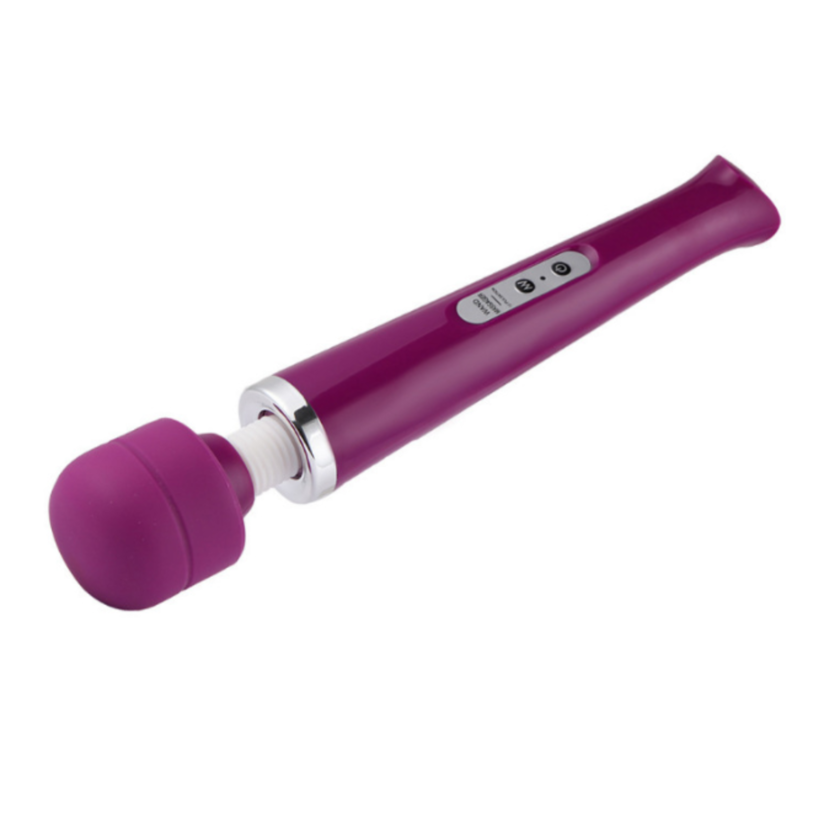 RECHARGEABLE SILICONE & ABS AV VIBRATOR MASSAGE WAND