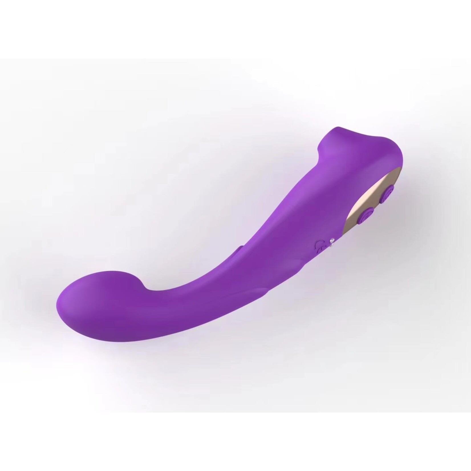 WATERPROOF SUCK MASSAGER VIBRATOR WITH 10 VIBRATIONS & 2 MOTOR