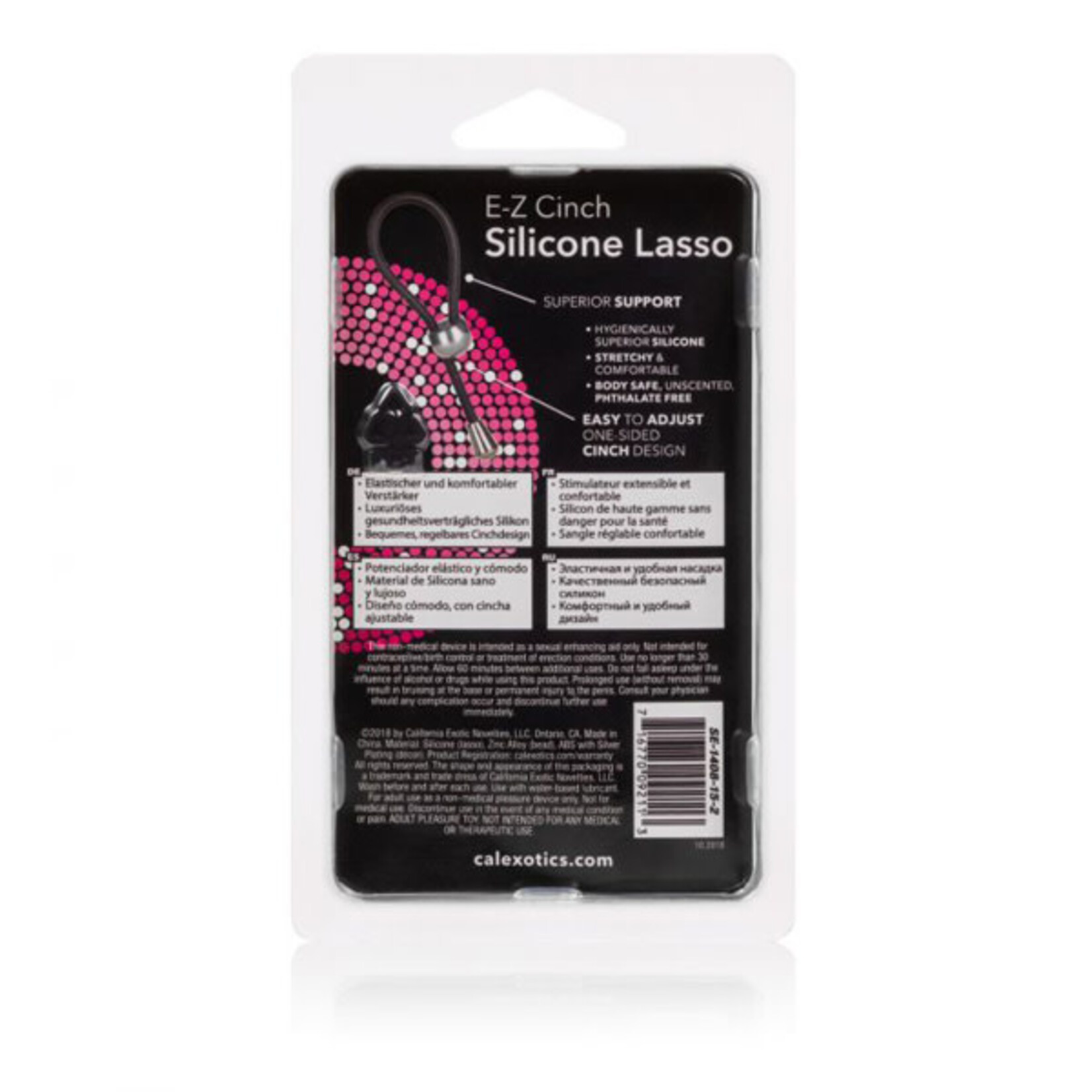 CALEXOTICS E-Z CINCH SILICONE LASSO