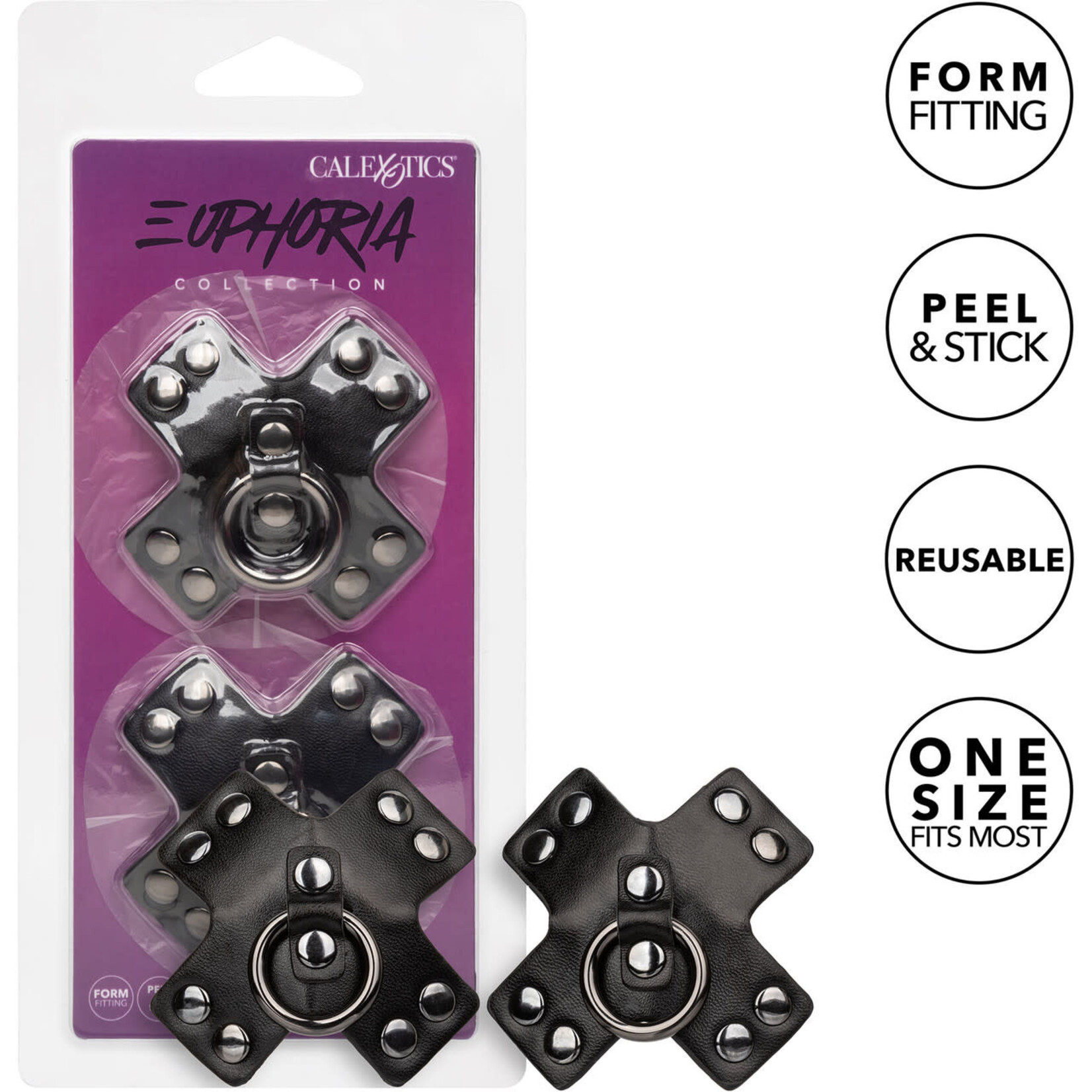 CALEXOTICS EUPHORIA COLLECTION O-RING PASTIES