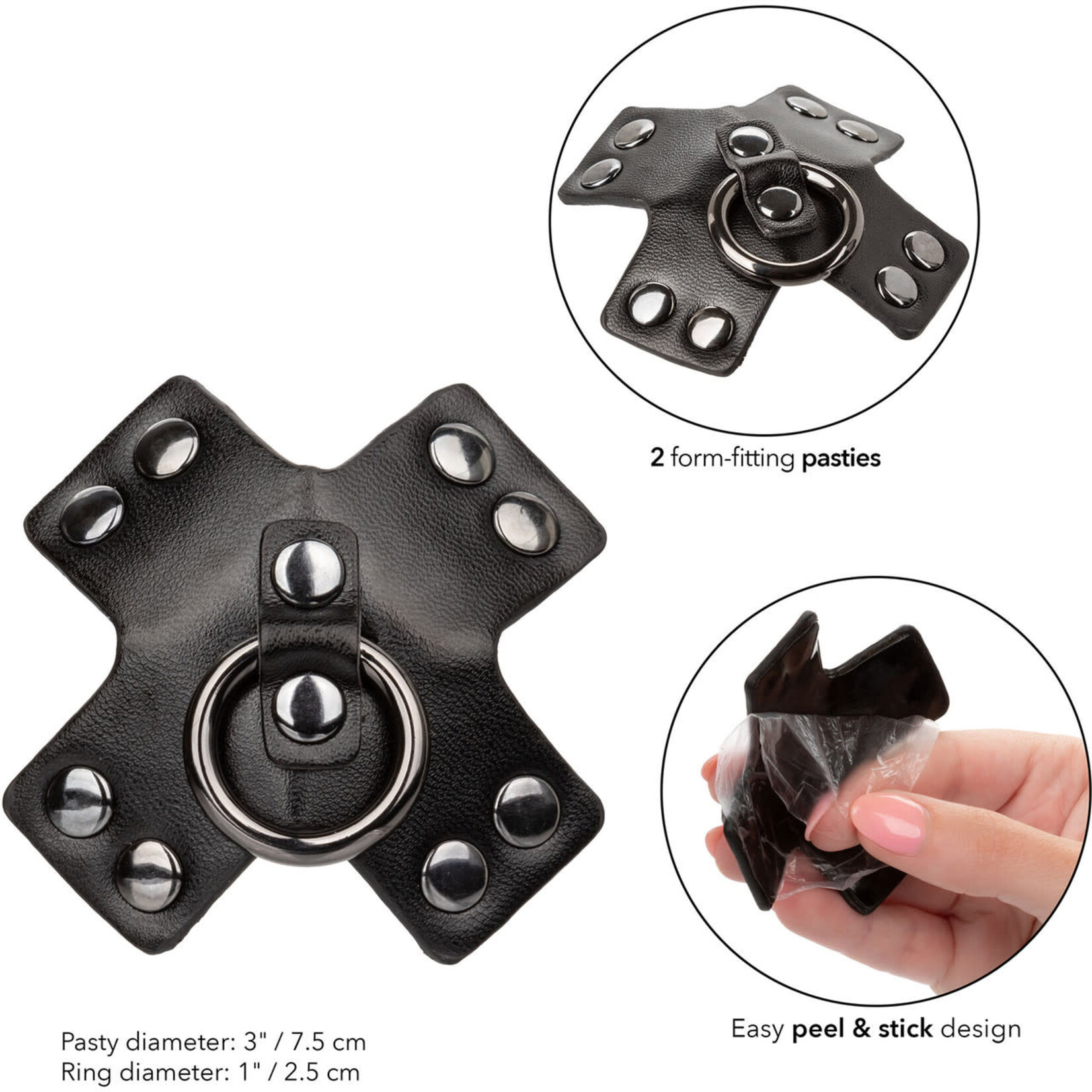 CALEXOTICS EUPHORIA COLLECTION O-RING PASTIES