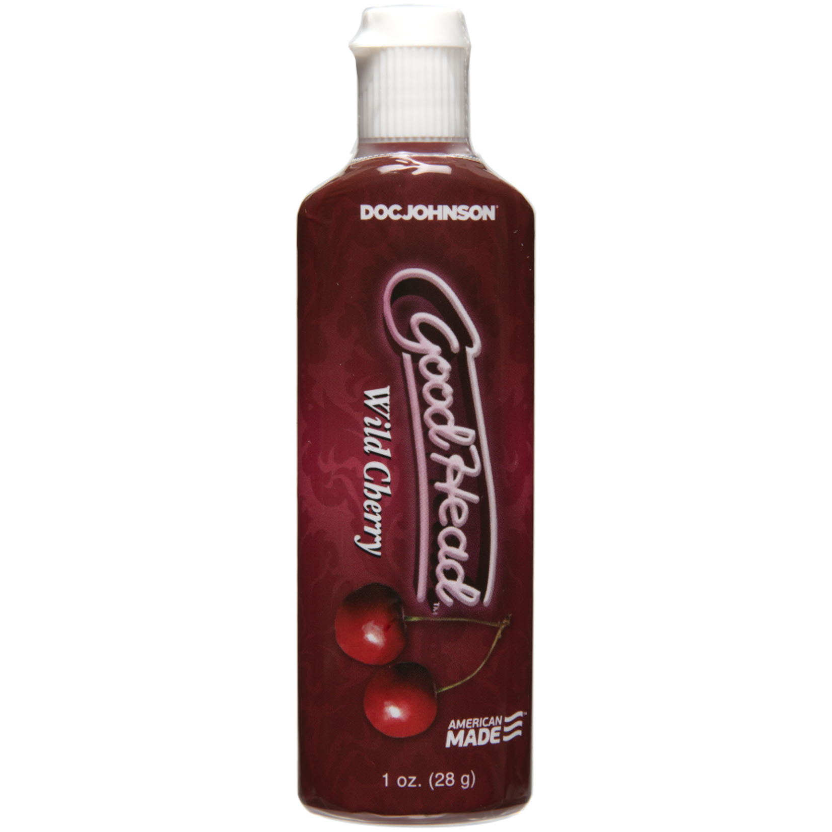DOC JOHNSON GOODHEAD - ORAL DELIGHT GEL - WILD CHERRY 1 OZ.