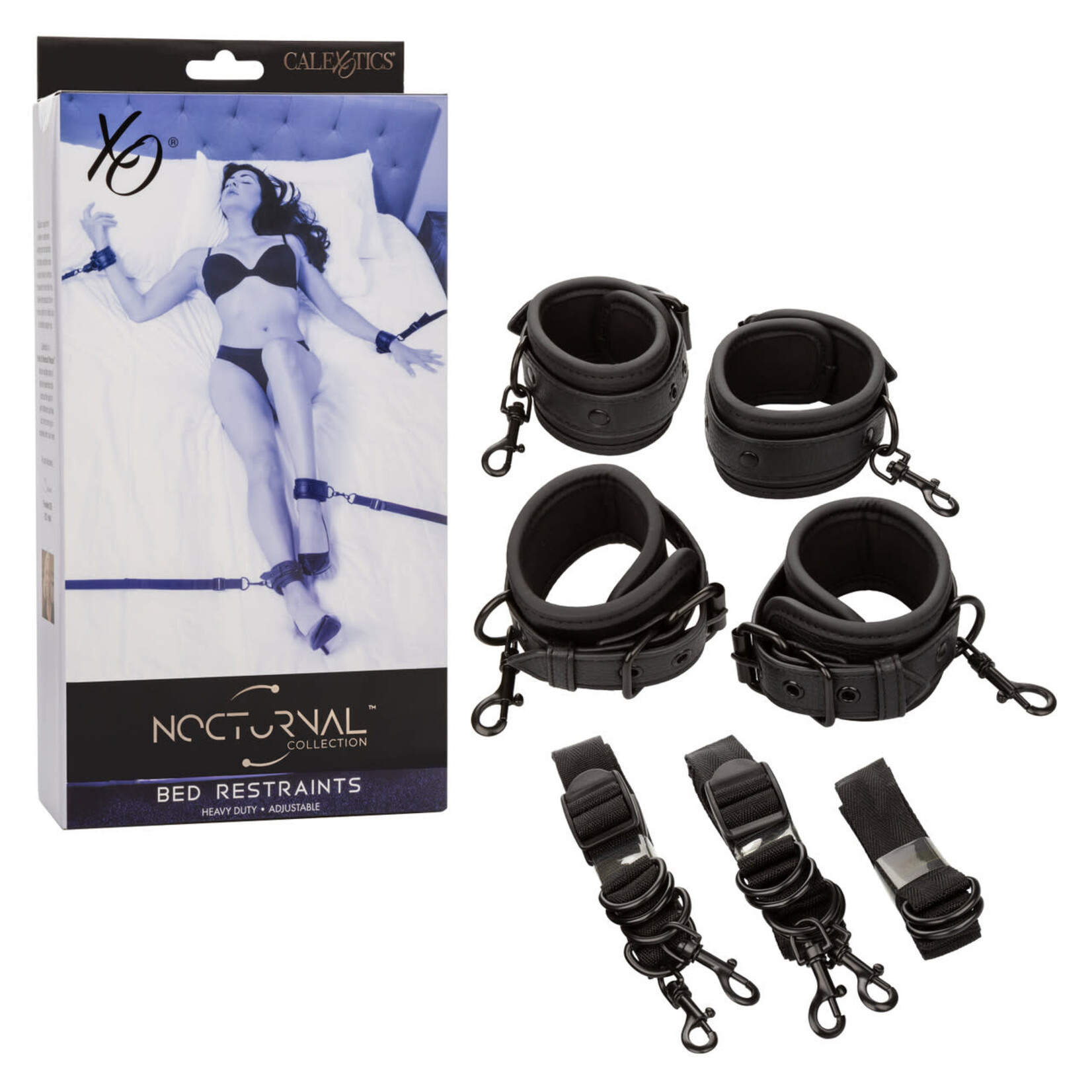 CALEXOTICS NOCTURNAL COLLECTION BED RESTRAINTS