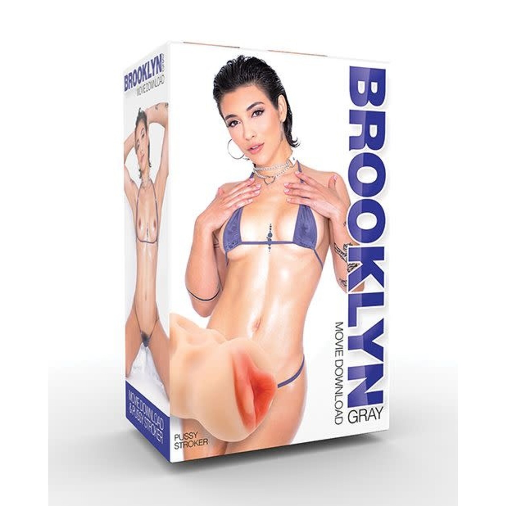 BROOKLYN GRAY PUSSY STROKER