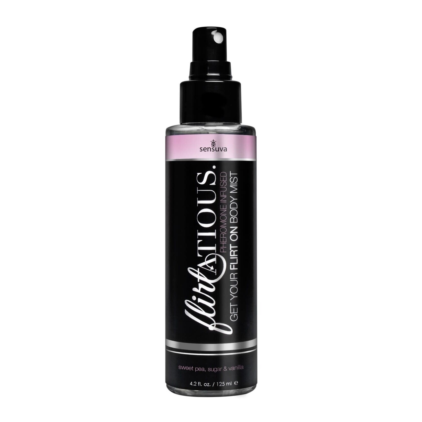 SENSUVA SENSUVA - FLIRTATIOUS BODY MIST - POMEGRANATE,FIG,COCONUT,PLUMERIA 4.2OZ.