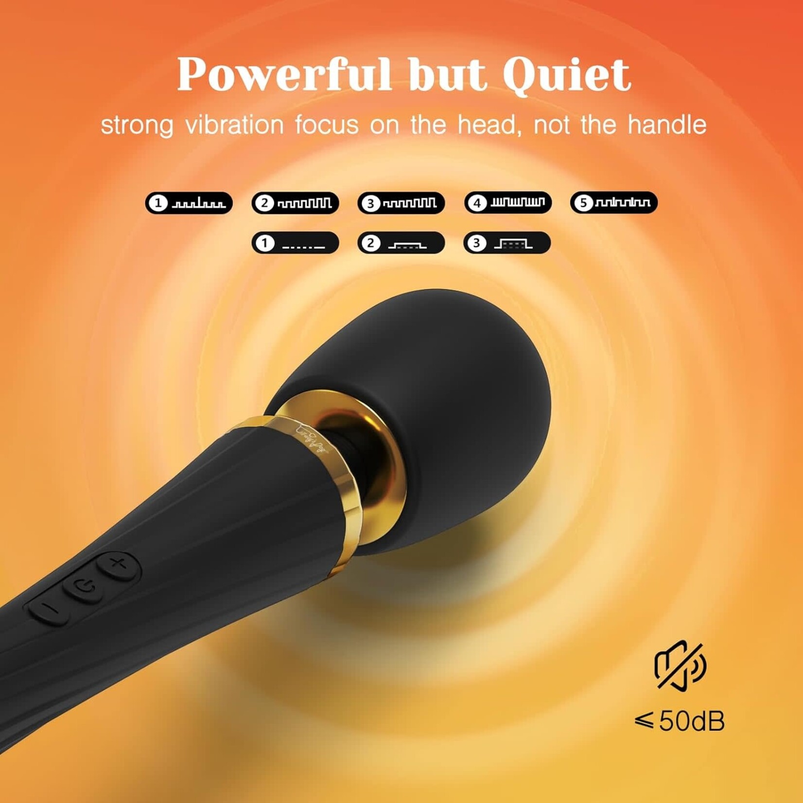 TRACY'S DOG TRACY'S DOG - HAMMER MAGIC VIBRATOR BLACK