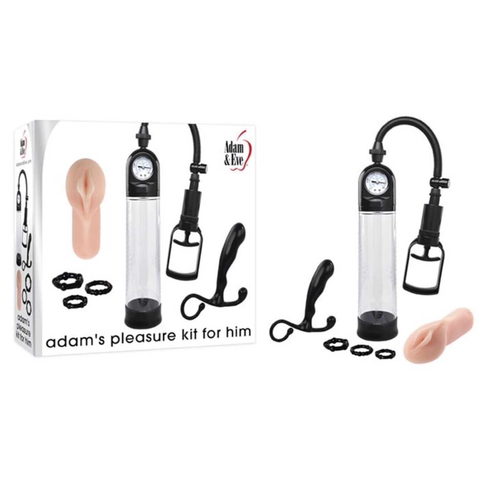 ADAM & EVE ADAM'S PLEASURE KIT FOR HIM