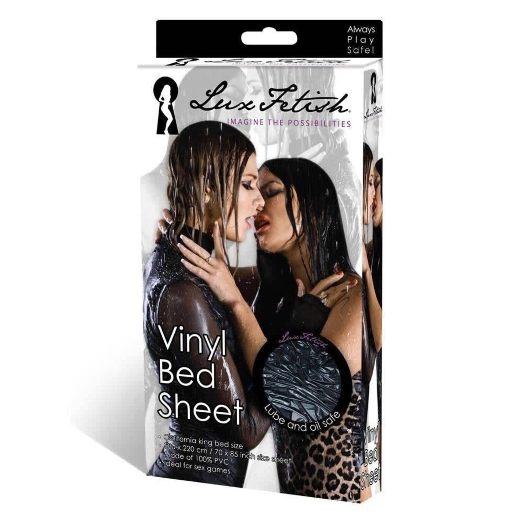 LUX FETISH LUX FETISH - VINYL BED SHEET