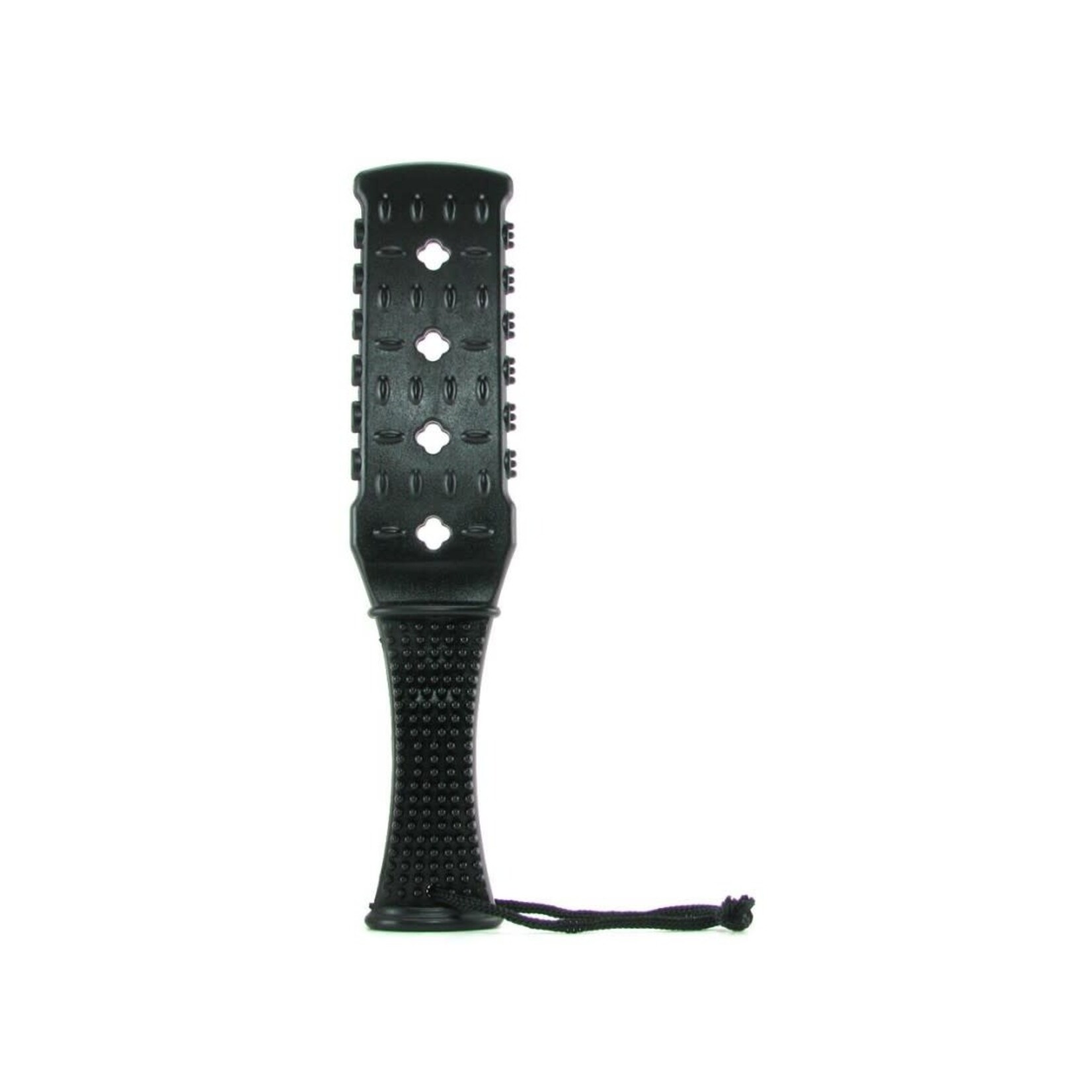 FETISH FANTASY FETISH FANTASY TEXTURED RUBBER PADDLE BLACK