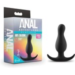 BLUSH BLUSH - ANAL ADVENTURES PLATINUM - CURVE PLUG - BLACK