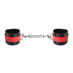 RED AND BLACK CUFFS