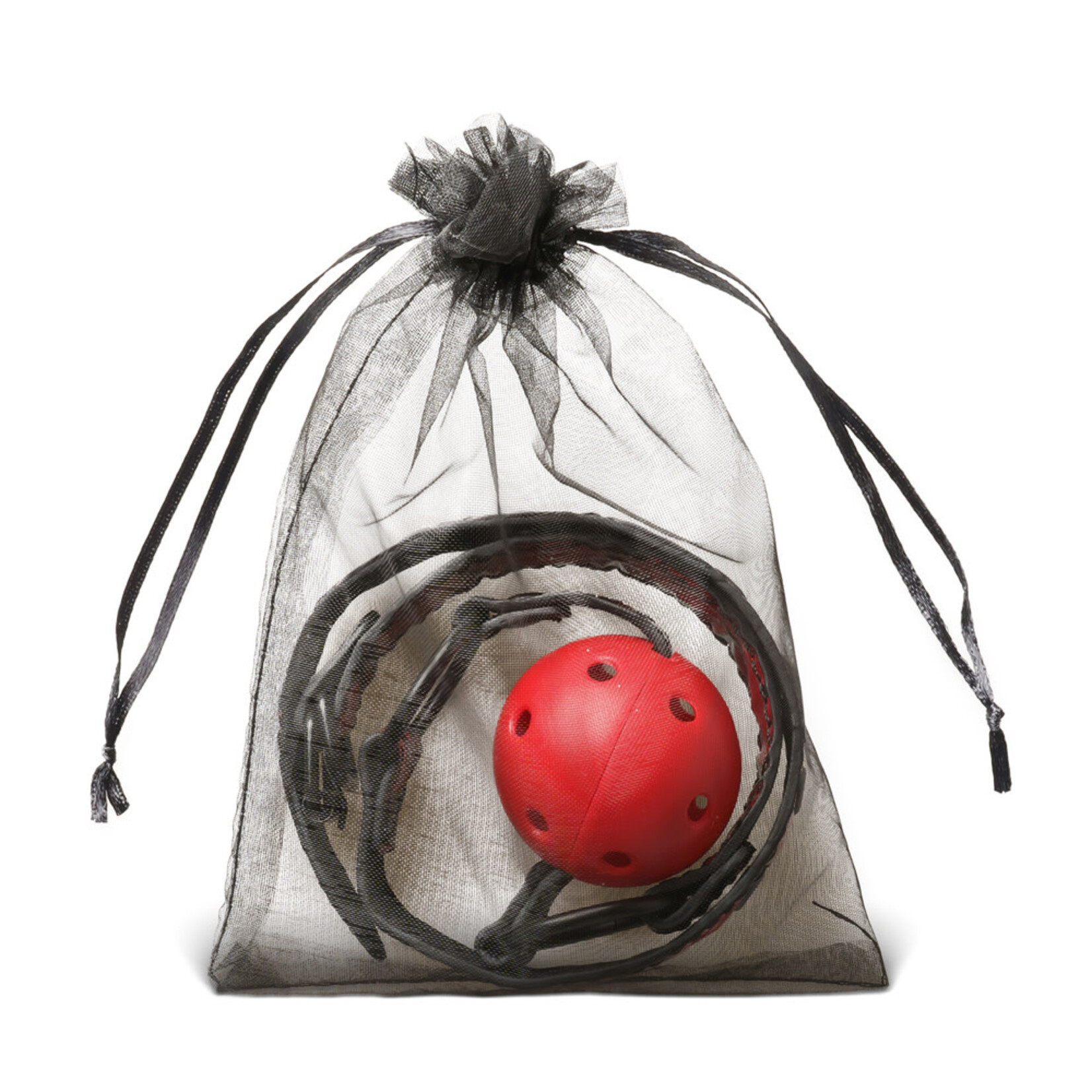 RED COLOR EMBOSSED BALL GAG