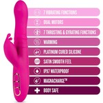 BLUSH KIRA GYRATING AND THRUSTING RABBIT VIBE - WARMING
