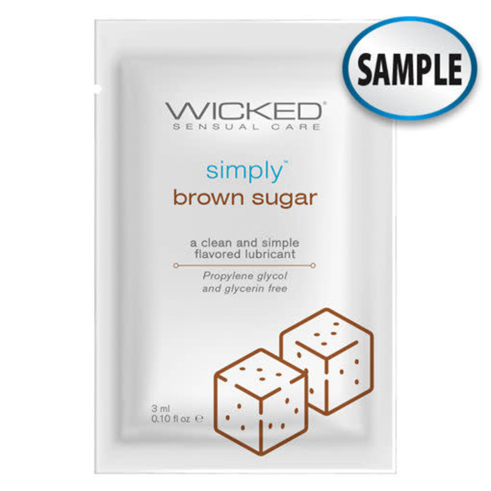 WICKED SIMPLY BROWN SUGAR PILLOW PACK - 3ML