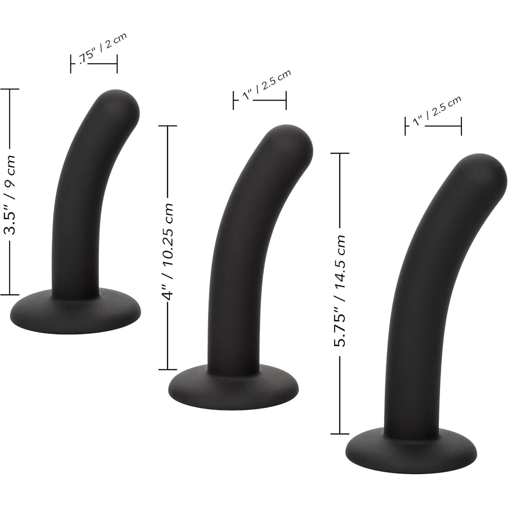 CALEXOTICS BOUNDLESS SILICONE CURVE PEGGING KIT