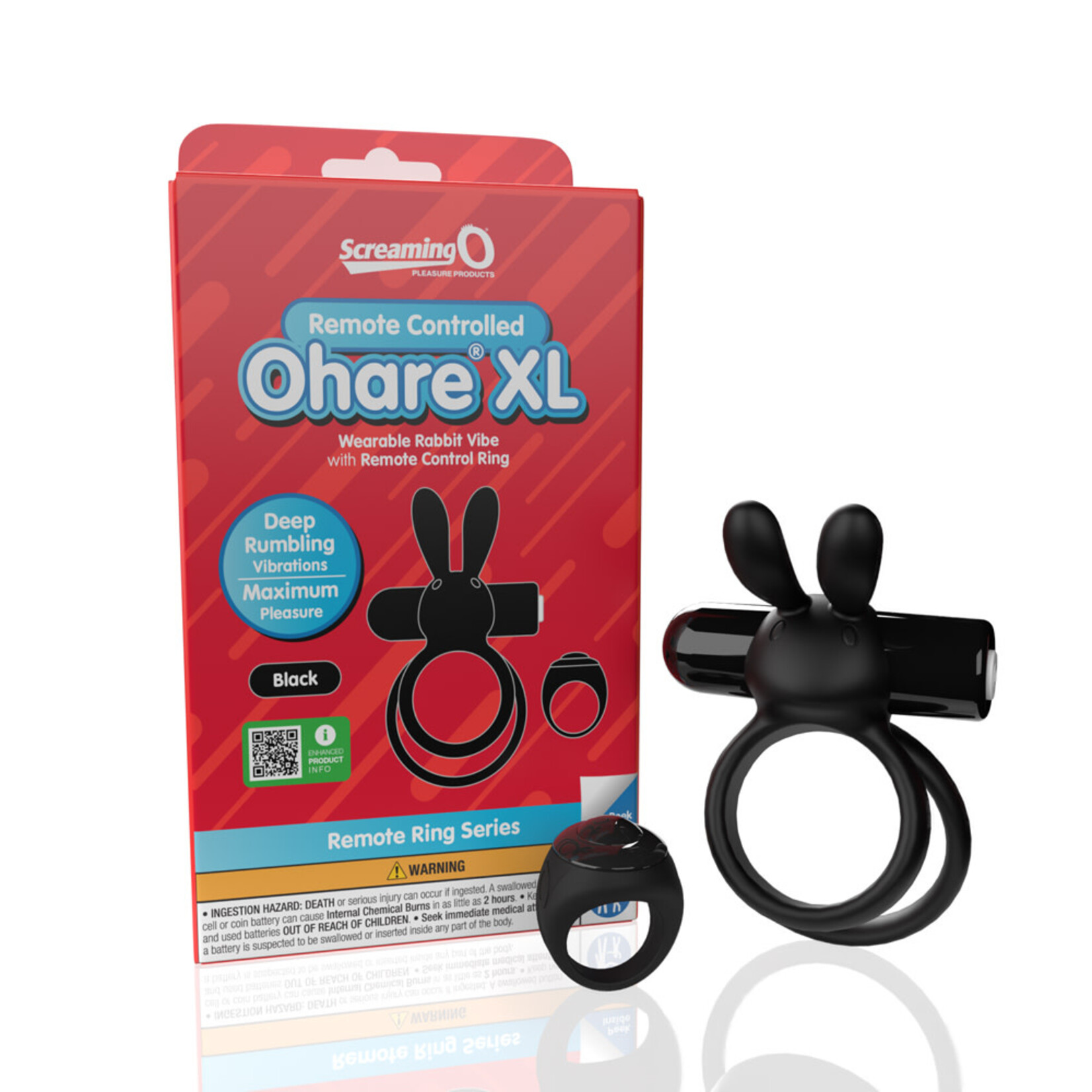 SCREAMING O OHARE XL WEARABLE RABBIT VIBE