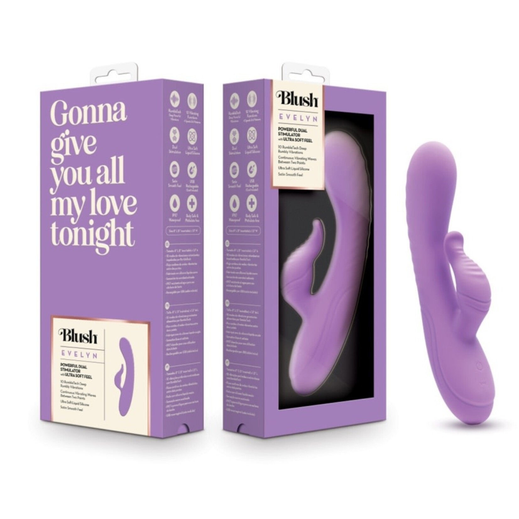 BLUSH BLUSH - COLLECTION - EVELYN - PURPLE