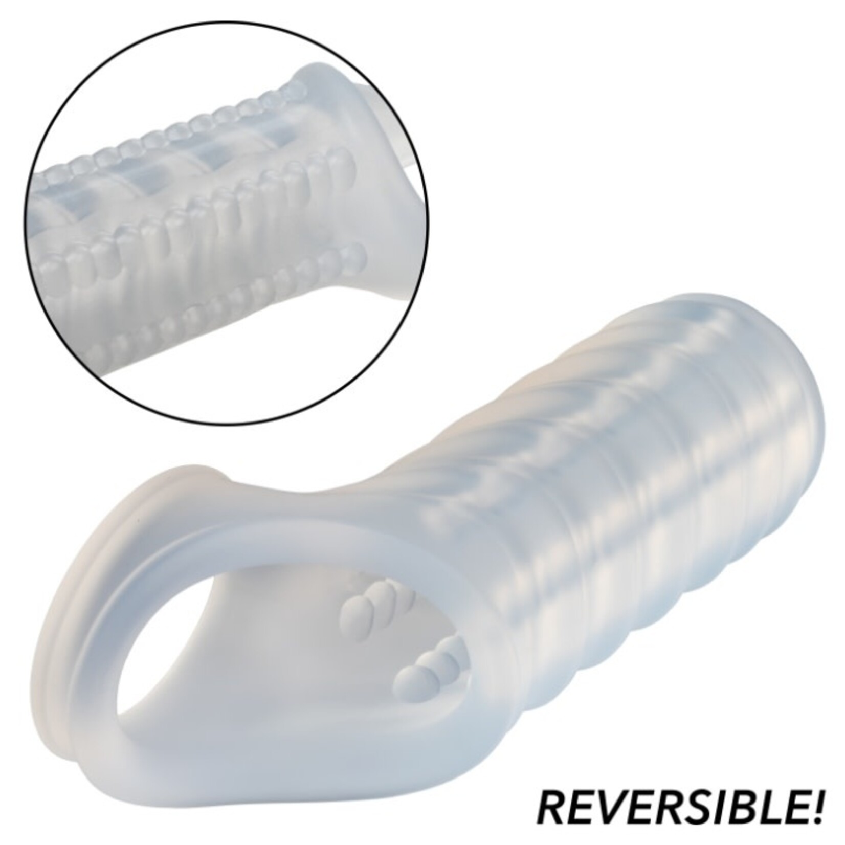 CALEXOTICS PERFORMANCE MAXX LIQUID SILICONE REVERSIBLE SLEEVE