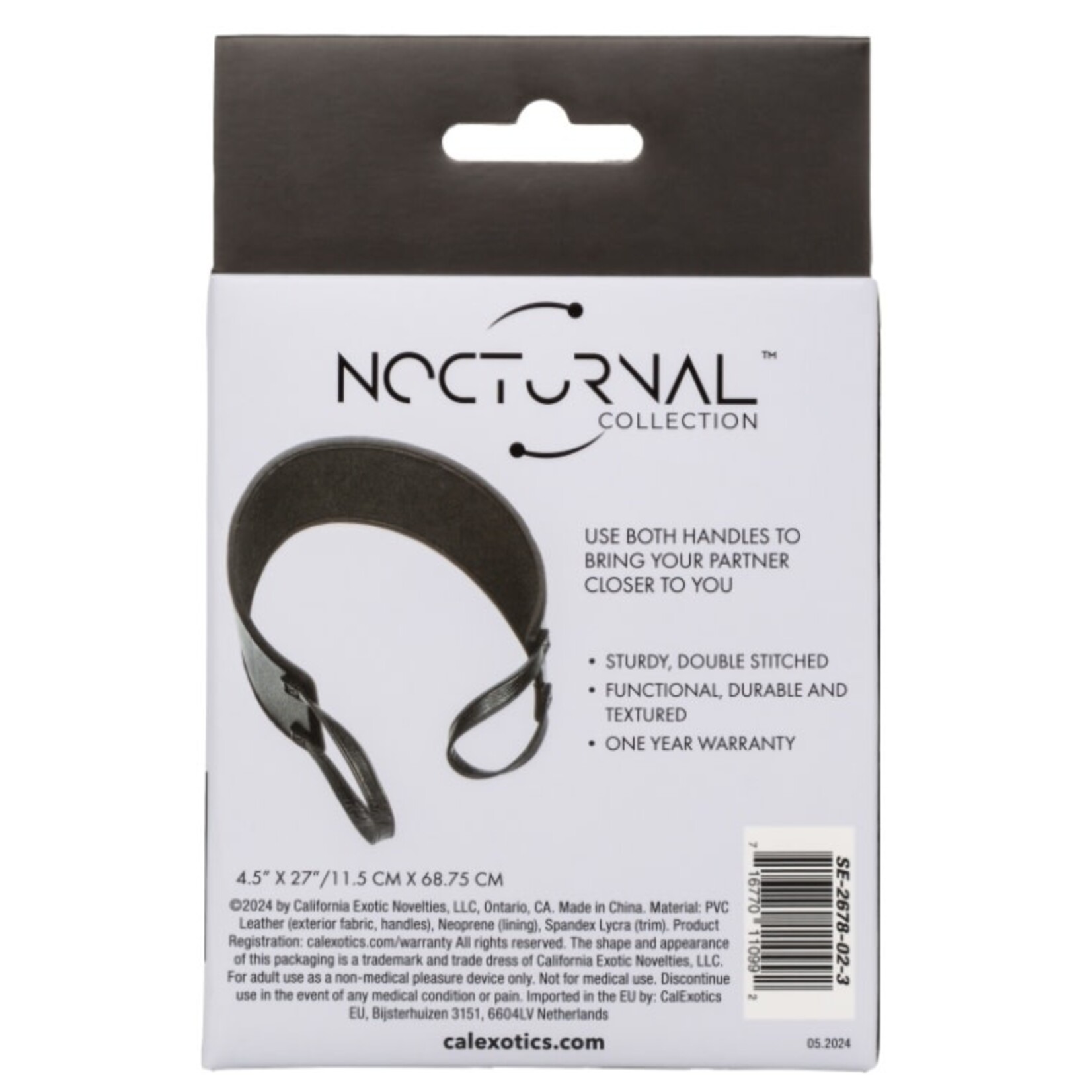 CALEXOTICS NOCTURNAL COLLECTION DOGGY STYLE STRAP