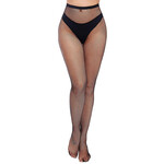 OH YEAH! -  BLACK SEXY SMALL HOLES MESH FISHNET PANTYHOSE BLACK  XS-M
